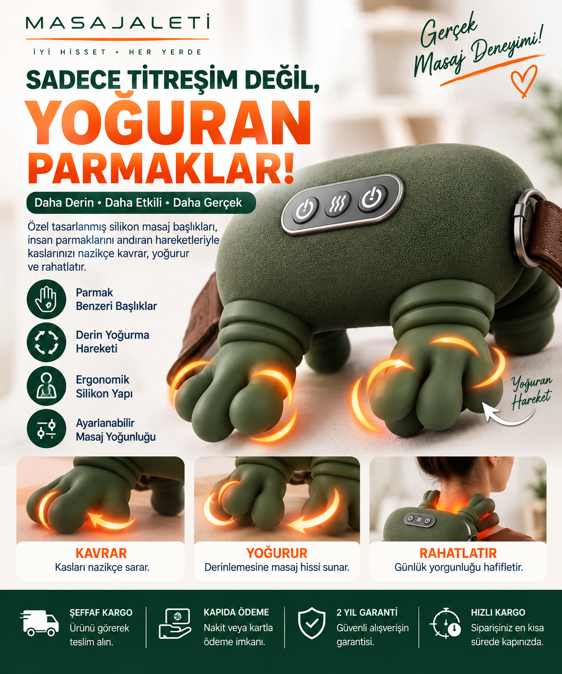 Şarjlı Masaj Aleti — titreşimli rahatlama
